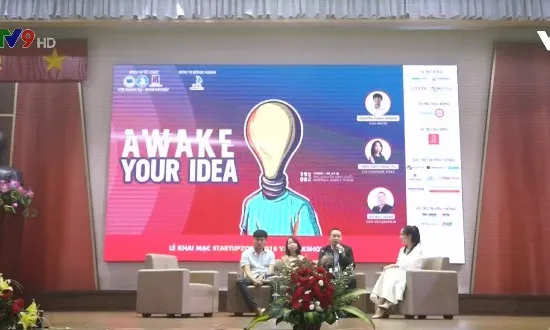 Khởi động cuộc thi Start-Up Zone 2018