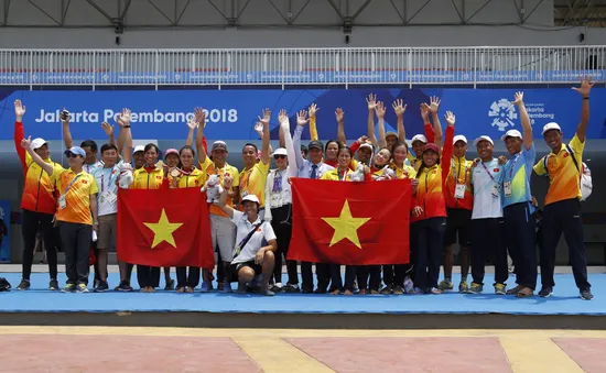 VĐV Rowing giành HCV ASIAD: "Hạnh phúc khi được hát Quốc ca tại đấu trường ASIAD"