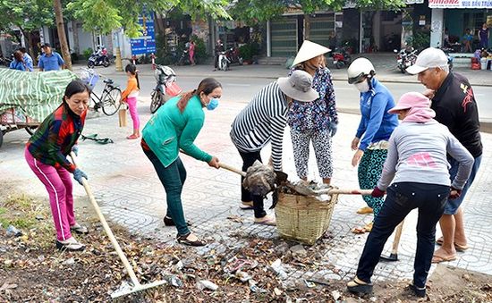 Ra quân dọn vệ sinh, phòng chống sốt xuất huyết