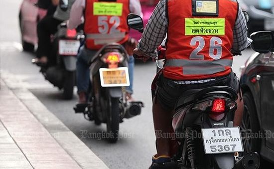 Thái Lan: Xe ôm được công nhận như một phương tiện công cộng