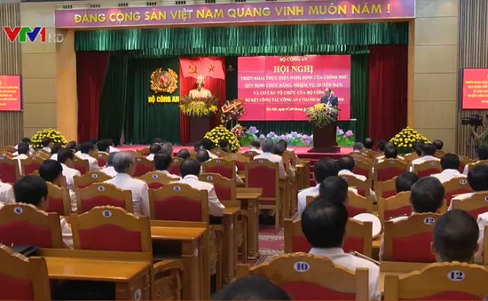 Bộ Công an giảm gần 60 đơn vị cấp cục