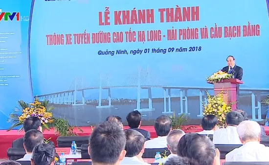 Khánh thành cao tốc Hạ Long - Hải Phòng