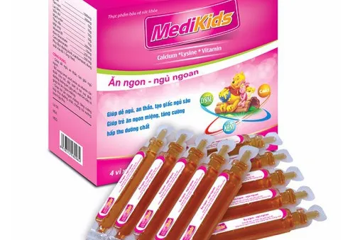 Thu hồi sản phẩm bảo vệ sức khỏe Medikids