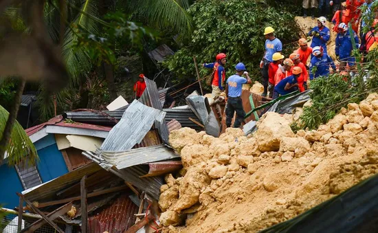 Lở đất sau bão làm nhiều người chết tại Philippines