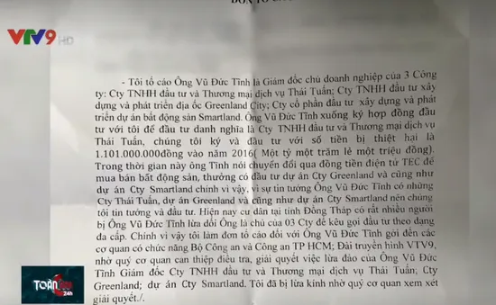 Bán đất, bỏ trốn vì tham gia đầu tư vào Công ty Thái Tuấn