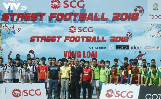 Tràn đầy hứng khởi giải Bóng đá đường phố SCG Street Football 2018