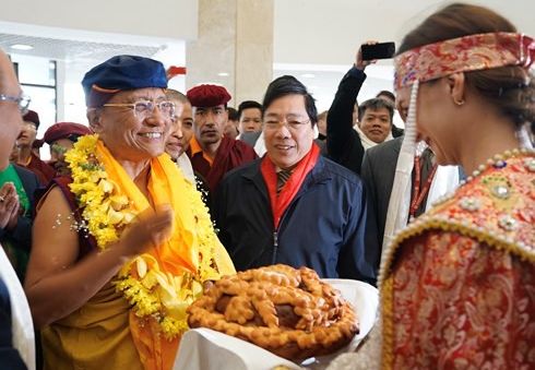 Kiều bào Việt tại Nga đón Đức Pháp Vương Gyalwang Drukpa