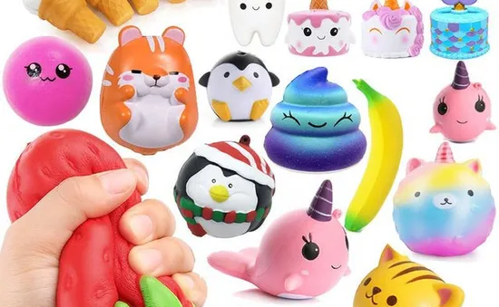 Đan Mạch cấm đồ chơi squishy vì chứa hóa chất gây ung thư