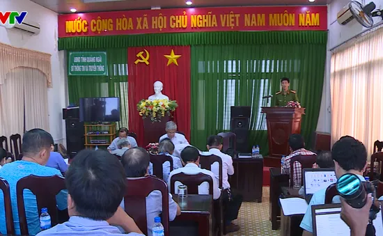 Quảng Ngãi họp báo thông tin vụ chặn quốc lộ phản đối nhà máy rác