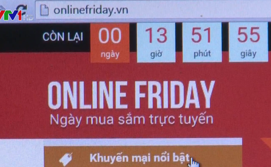 Khởi động mùa khuyến mãi Online Friday với hàng nghìn sản phẩm 0 đồng