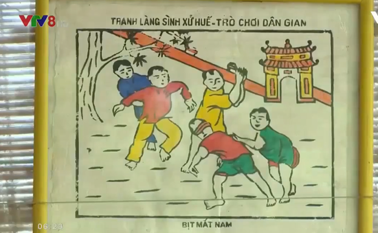 Độc đáo tranh làng Sình xứ Huế