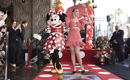 Chuột Minnie được vinh danh trên Đại lộ Danh Vọng