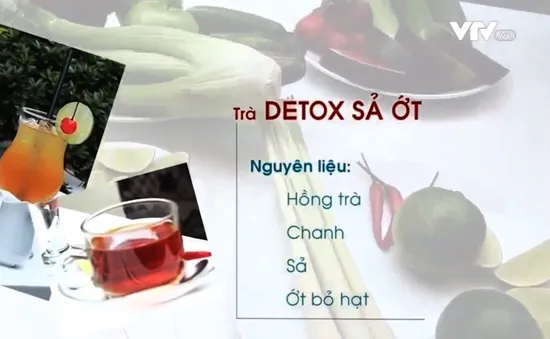 Thanh lọc, giảm cân với 2 công thức sinh tố detox