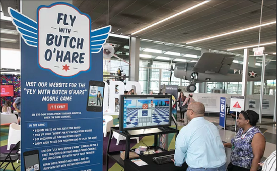Mỹ khởi động dự án trò chơi điện tử giúp hành khách giải trí tại sân bay