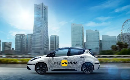 Nissan thử nghiệm taxi tự lái tại Nhật Bản