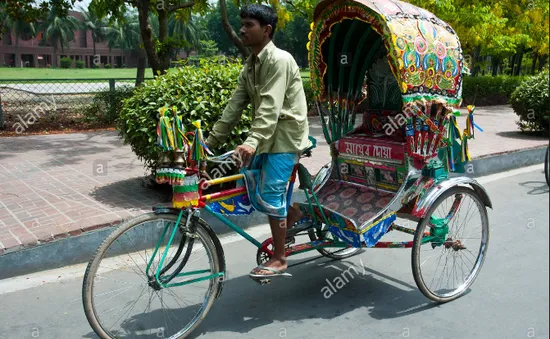 Xe lôi truyền thống tại Bangladesh đối mặt với lệnh cấm