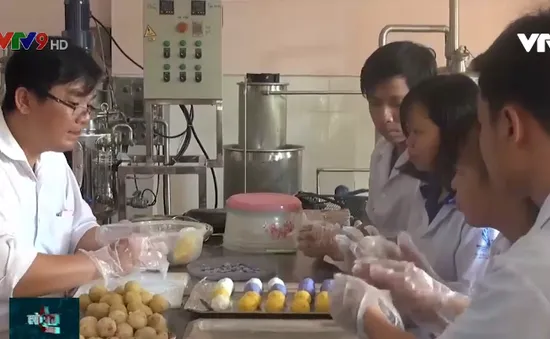 Độc đáo bánh từ nguyên liệu khoai lang