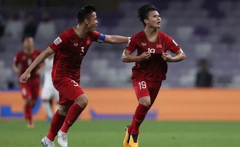 Quang Hải, Quế Ngọc Hải vào ĐHTB vòng bảng Asian Cup 2019