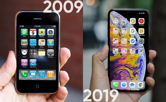 Nhìn lại 10 năm của Apple theo trào lưu #10yearschallenge