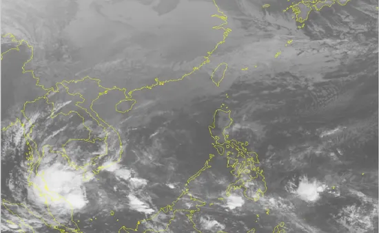 Bão số 1 có xu hướng hơi lệch xuống phía Nam