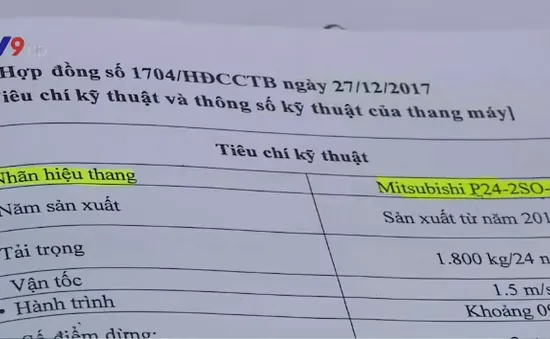 Chiêu trò bán thang máy giả mạo thương hiệu