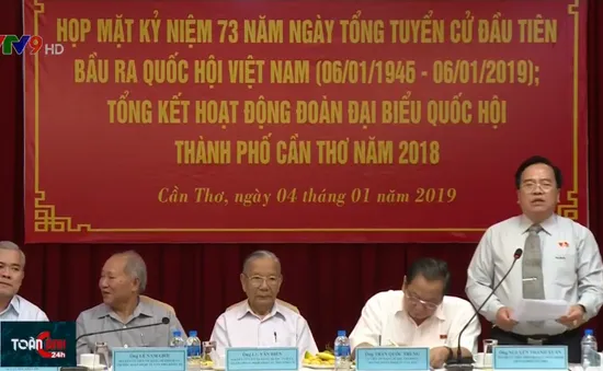 Họp mặt các thế hệ đại biểu Quốc hội TP Cần Thơ