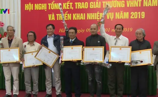 Trao 65 giải thưởng văn học, nghệ thuật năm 2018