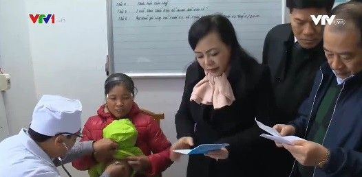 Kiểm tra quy trình tiêm vaccine ComBE Five tại Hà Nội