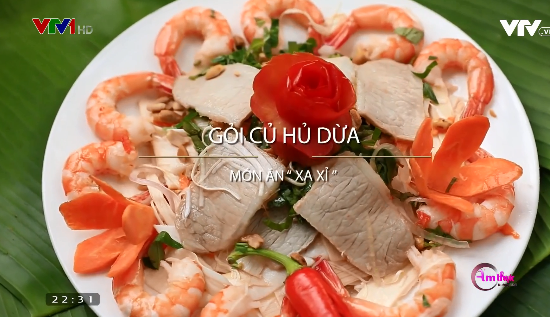 Món củ hũ dừa: Đặc sản ẩm thực Bến Tre