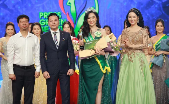 Top 15 Hoa hậu Việt Nam 2018 Phạm Ngọc Hà My đăng quang Hoa khôi Press Green Beauty 2019