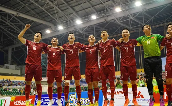 ĐT futsal Việt Nam lần đầu tiên đánh bại ĐT Australia ở trận khai mạc giải Futsal Đông Nam Á 2019