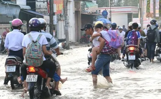 TP.HCM khả năng bị ngập úng khá rộng vì triều cường kết hợp mưa giông