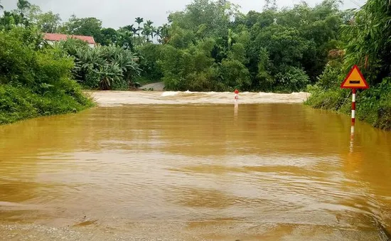 Mưa lớn ở Nam Trà My (Quảng Nam)