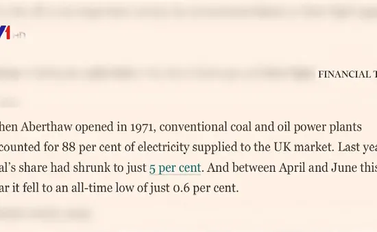 Nửa thế kỷ chuyển đổi sử dụng điện nhiên liệu hóa thạch tại Anh