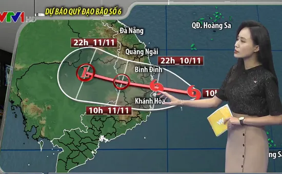 Bão số 6 gây mưa lớn ở miền Trung, nguy cơ cao xảy ra lũ quét, sạt lở đất