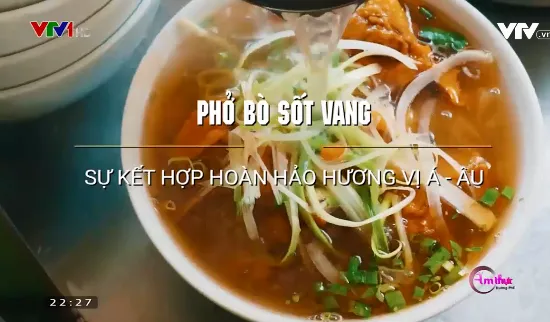 Phở bò sốt vang: Sự kết hợp hoàn hảo của hương vị Á - Âu