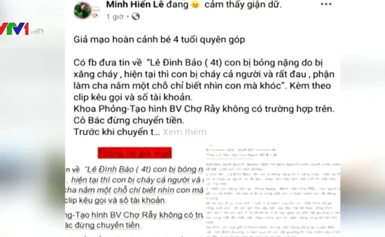 Cảnh báo hiện tượng mạo danh đưa tin sai sự thật trên Facebook