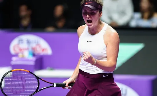 Bảng Tím WTA Finals 2019: Svitolina giành chiến thắng 2-0 trước Sofia Kenin