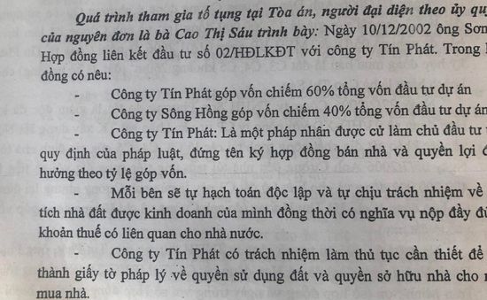 Sắp xét xử phúc thẩm vụ án 13 năm tranh chấp nộp tiền mua nhà