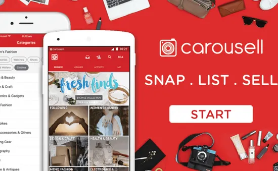 Carousell - Startup thành công nổi bật tại Singapore