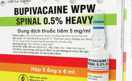 Đồng Nai: Tạm ngừng sử dụng thuốc gây tê tủy sống thường dùng cho sản phụ