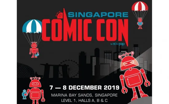 Comic Con 2019 sẽ được tổ chức tại Singapore