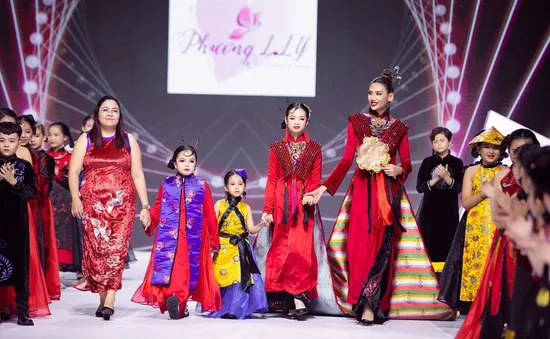 NTK Phương Hồ tỏa sáng cùng "Vũ điệu Á Đông" tại Asian Kids Fashion Week 2020