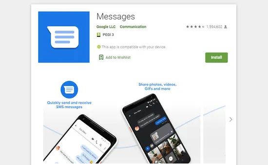 Google Messages cập nhật tính năng xác minh tin nhắn đến