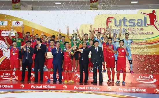 Sanatech Khánh Hòa vô địch giải Futsal Cúp Quốc gia 2019