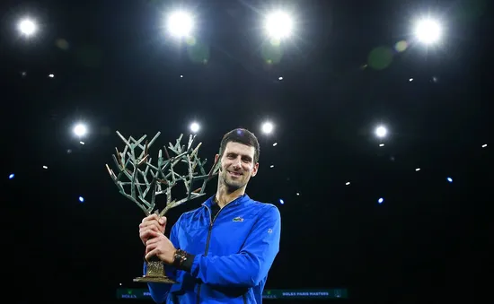 Vô địch Paris Masters 2019, Novak Djokovic vẫn mất ngôi số 1 thế giới