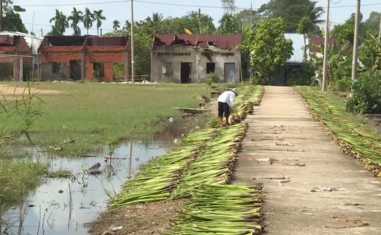 Kiên Giang: Khu dân cư vượt lũ bị ngập dù chưa có lũ