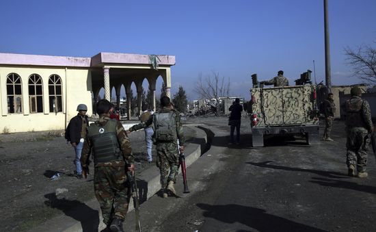 Nổ bom gần căn cứ quân sự Mỹ ở Afghanistan