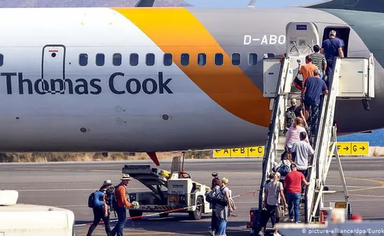 Sẽ bồi thường cho khách hàng của công ty con của Thomas Cook tại Đức