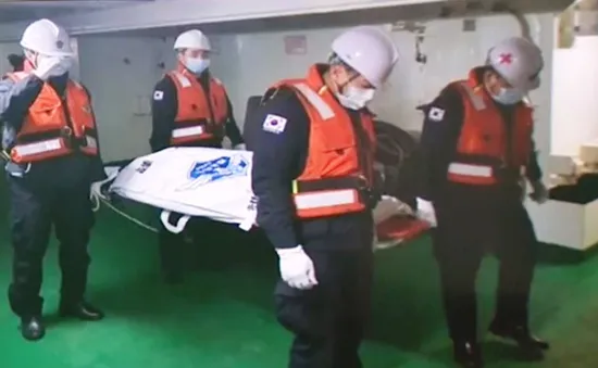 Tìm thấy thi thể 1 thuyền viên Việt Nam trong vụ cháy tàu cá ở Hàn Quốc
